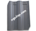 Ngói lợp 10VM2 - Tráng men màu xám